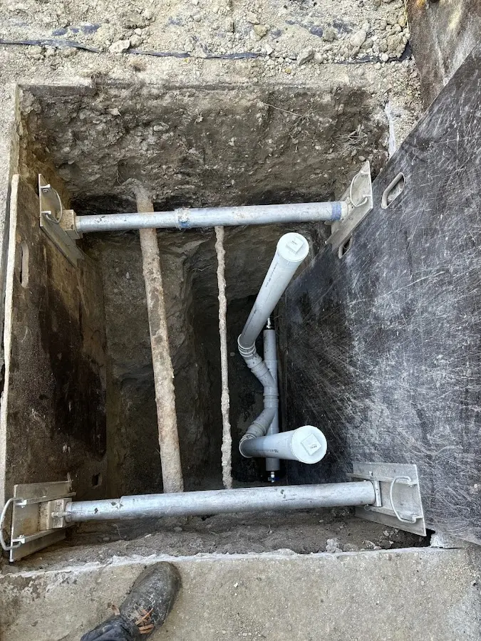 Experienced plumber completing Gas Line Repair work in Lansdale